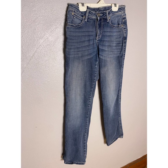 Aura Wrangler Denim Jeans Straight 4 - Picture 1 of 6